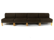 Bernt_Petersen_Modular_Sofa_in_Oak_and_Saga_180_Fabric,_Denmark,_1980