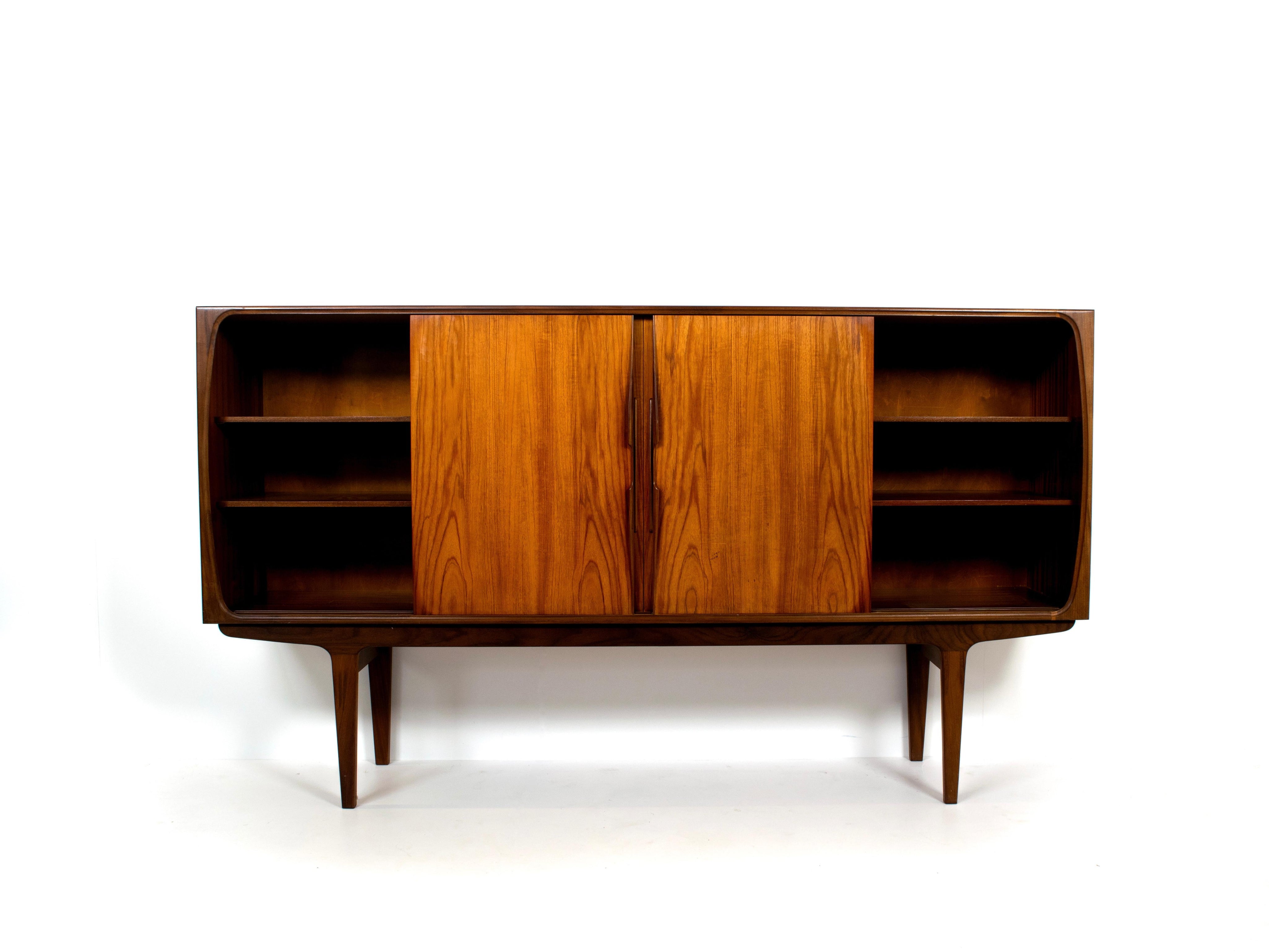 Scandinavian_Design_Sideboard_in_Teak_in_Omann_Jun_Style,_1960s