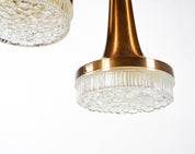 Stilux_Milano_Chandelier_with_Copper_and_Crystal_Glass,_Italy