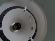 White_Lacquered_Pendant_Lamp_'Zone'_by_Jo_Hammerborg_for_Fog_&_Mørup,_Denmark