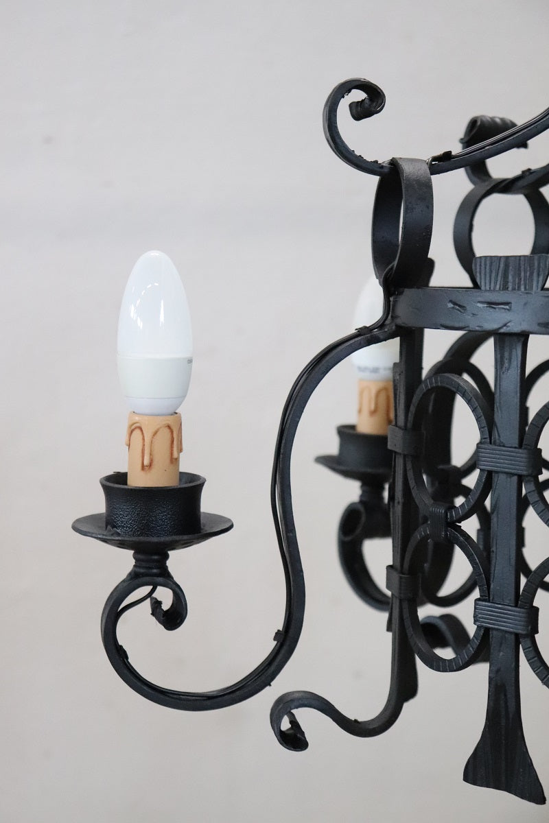 Chandelier_in_Iron,_Circa_1940s