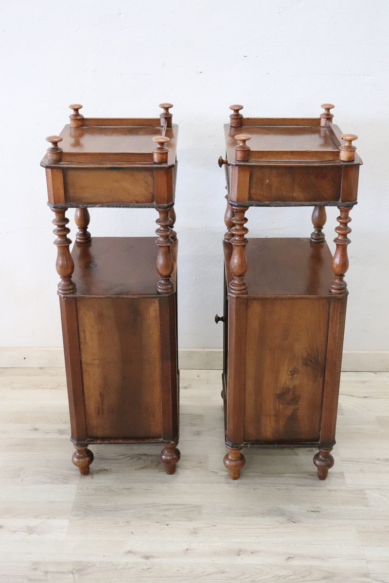 Set_of_2_Walnut_Nightstands_from_Mid_19th_Century
