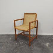 1970s_Branko_Uršič_Beech_&_Cane_Armchair_by_Stol_Kamnik_(Slovenia)