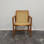 1970s_Branko_Uršič_Beech_&_Cane_Armchair_by_Stol_Kamnik_(Slovenia)