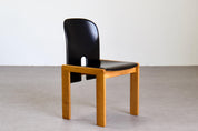 Set_of_8_Scarpa_121_Chairs_in_Black_Leather_&_Pale_Wood_for_Cassina_Italy,_1960s