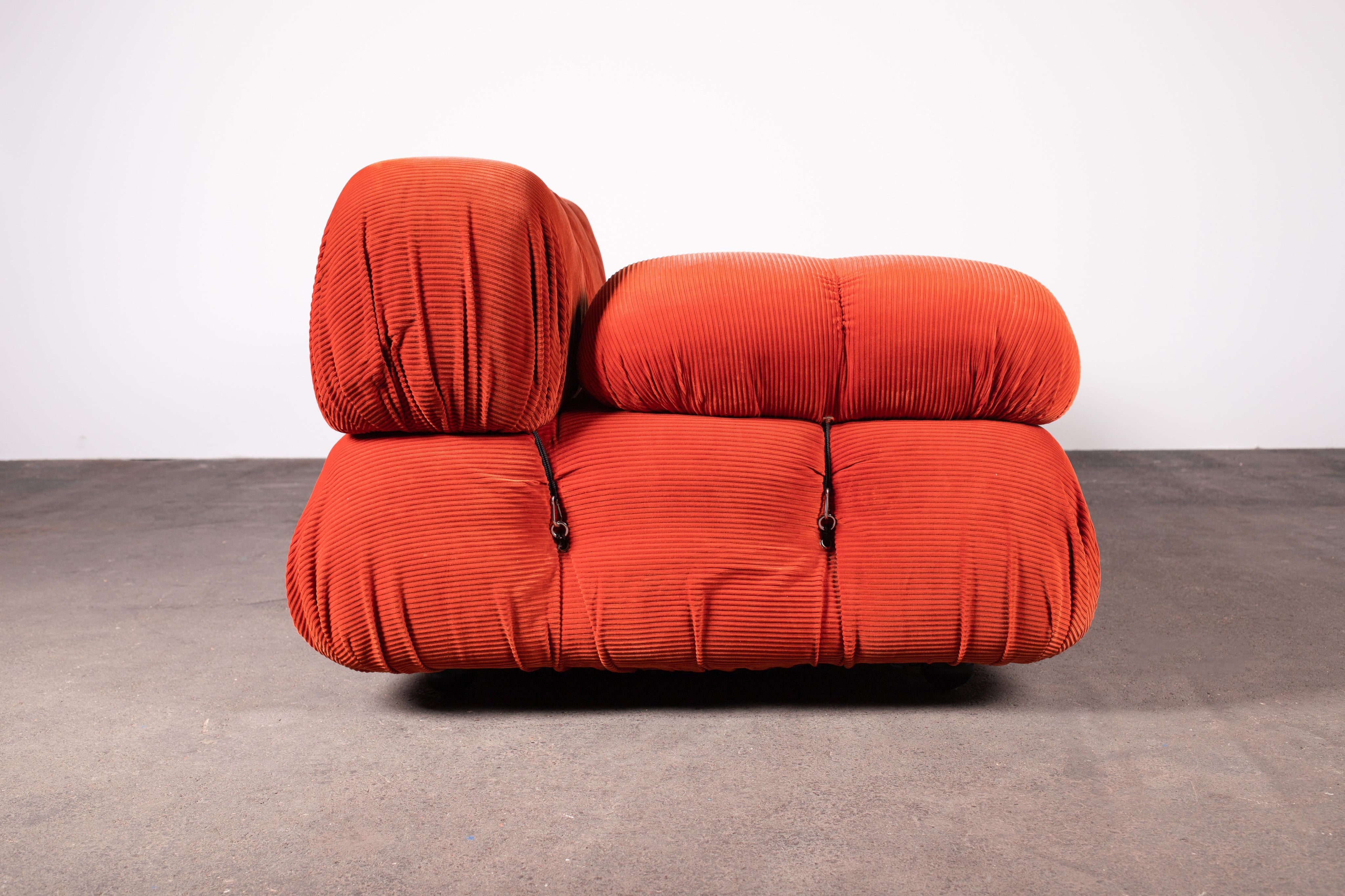 Orange_Cord_Camaleonda_Sofa_by_Mario_Bellini_for_B&B_Italia,_Original