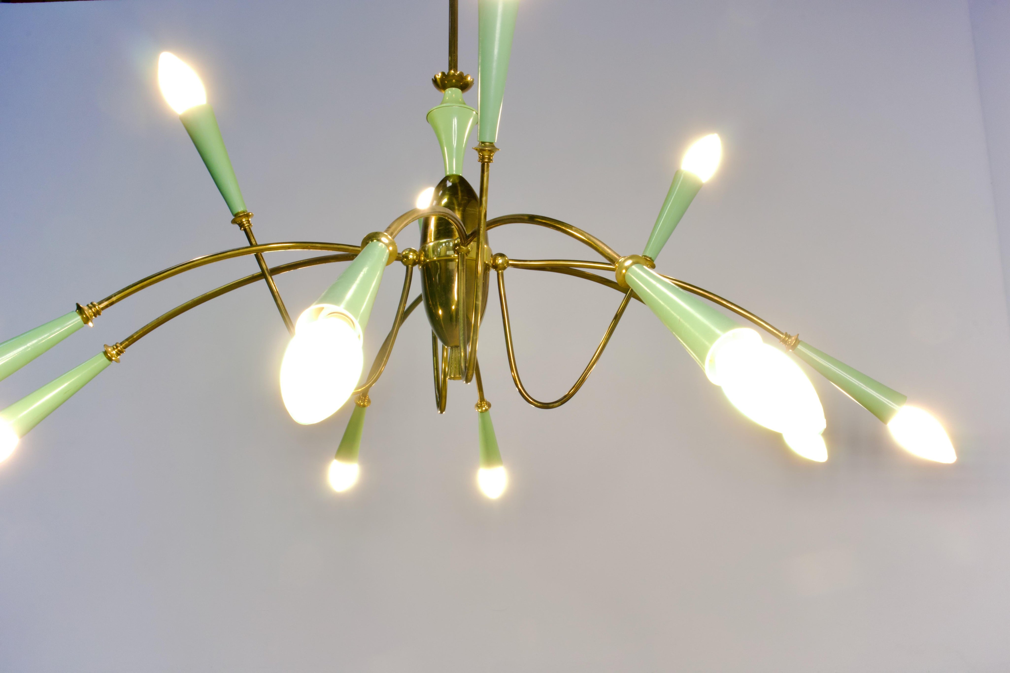 Large_Italian_Brass_Chandelier_Attributed_to_Oscar_Torlasco,_12-Light_Mid_Century