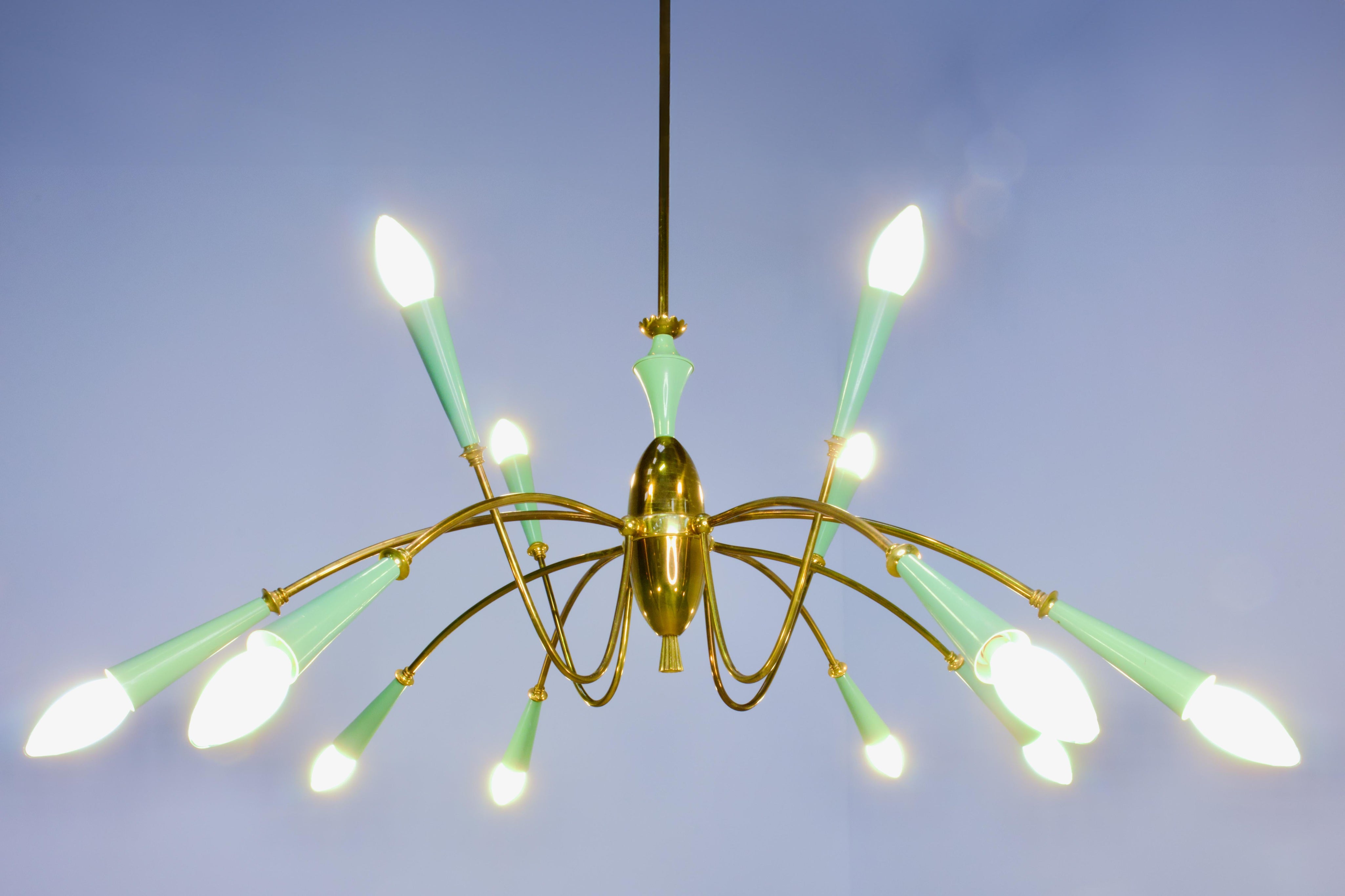 Large_Italian_Brass_Chandelier_Attributed_to_Oscar_Torlasco,_12-Light_Mid_Century