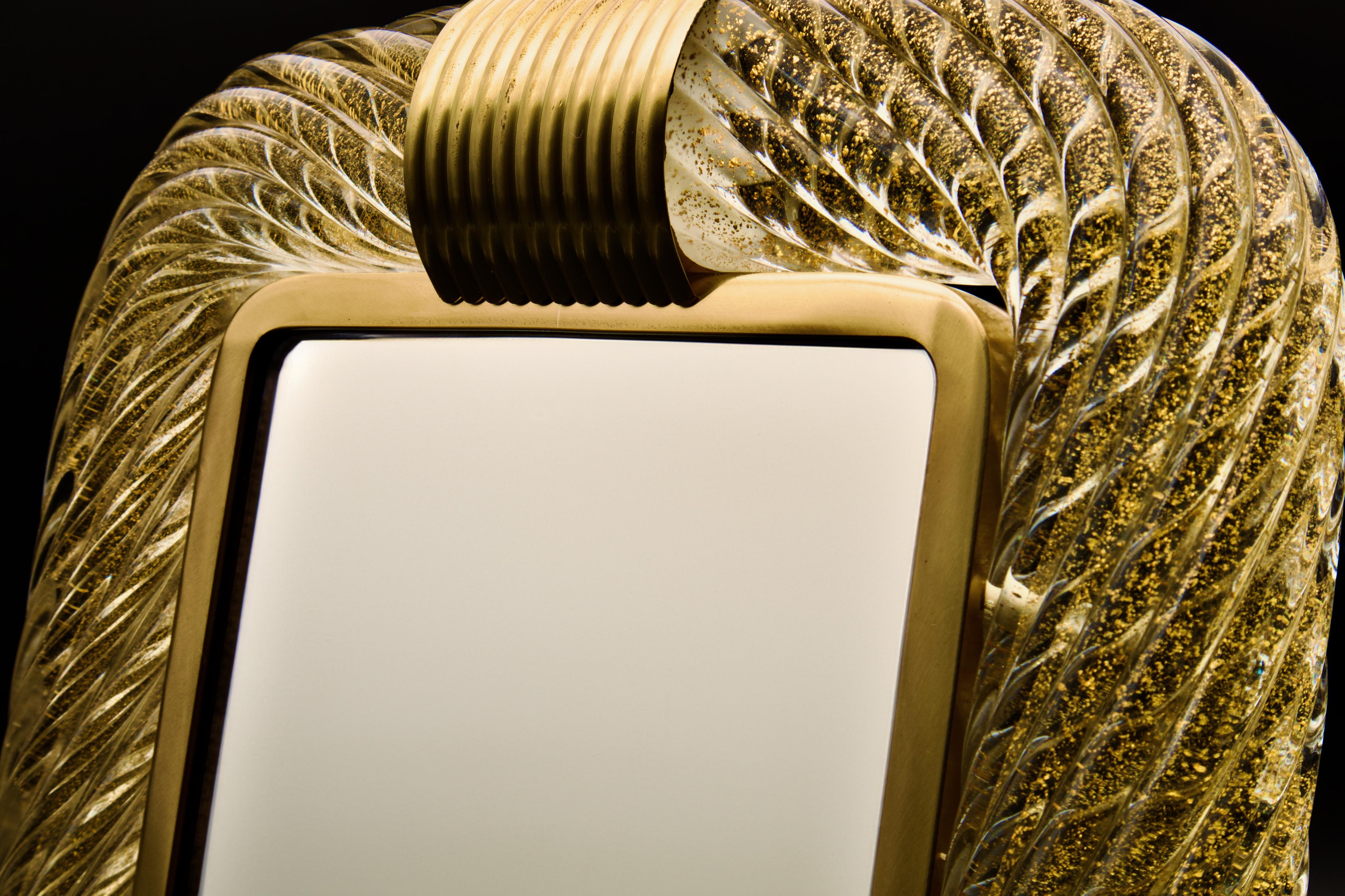 Murano_Glass_Table_Mirror_by_Barovier_&_Toso,_Gold_Infused,_Italy_1940s