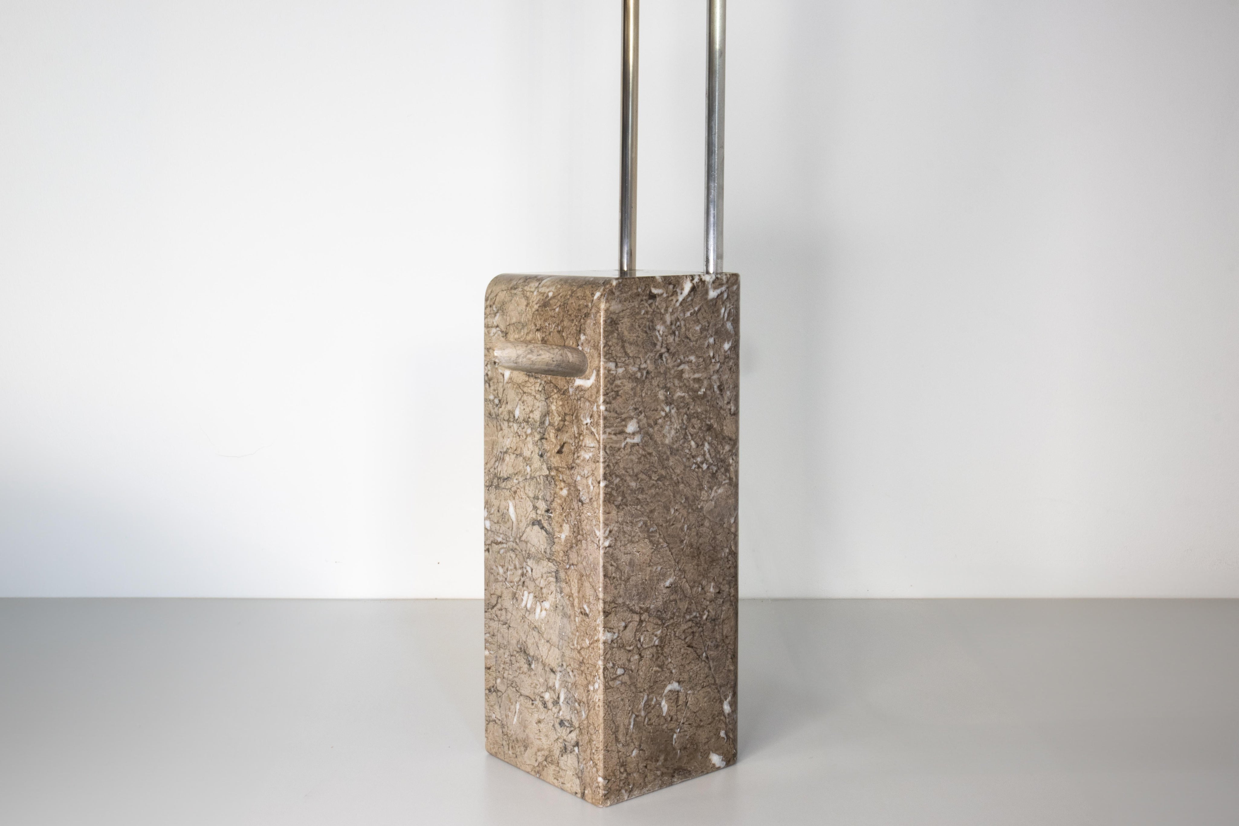 Floor_Lamp,_Bruno_Gecchelin_For_Skipper,_Marble_And_Metal,_1970s,_Italy