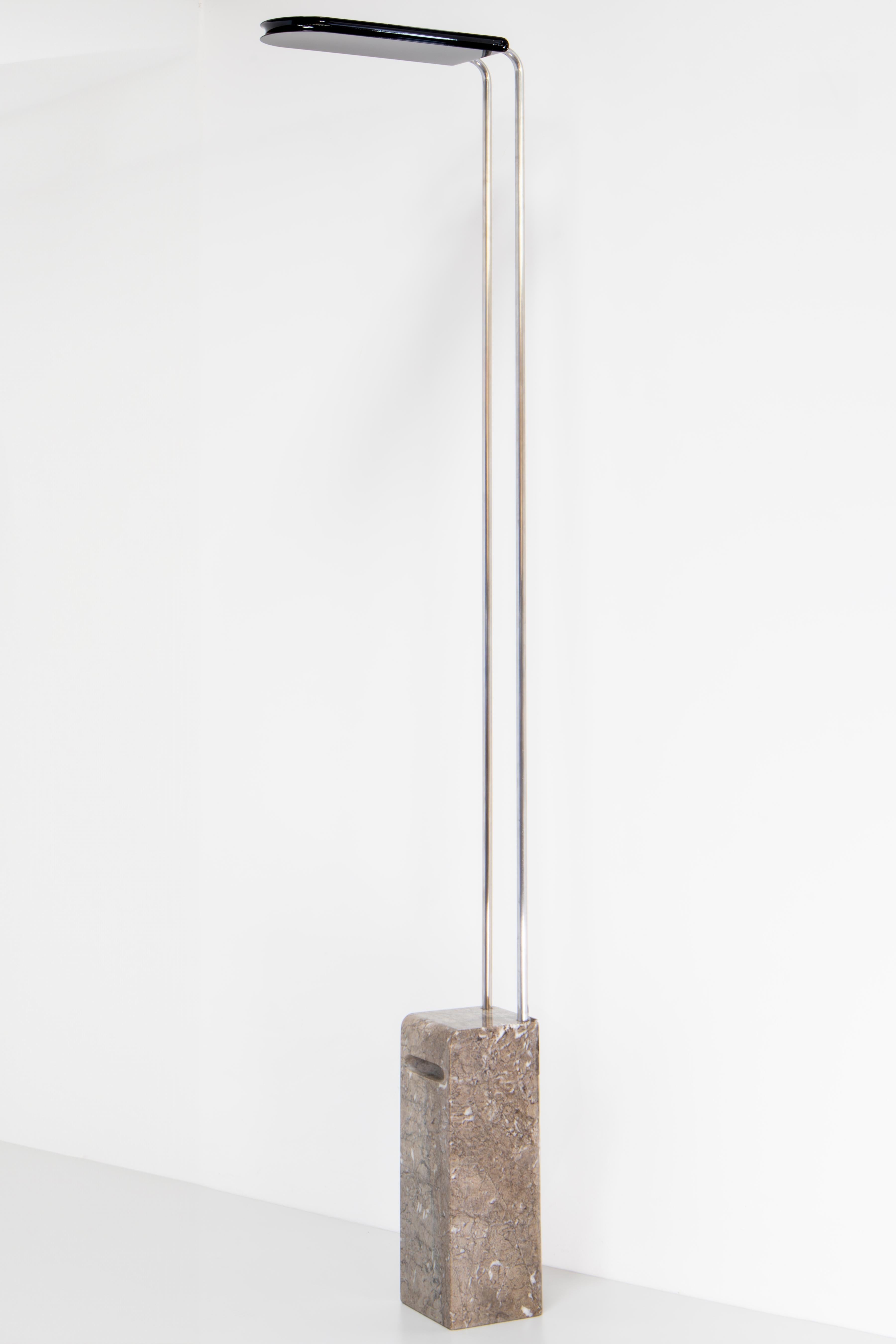 Floor_Lamp,_Bruno_Gecchelin_For_Skipper,_Marble_And_Metal,_1970s,_Italy