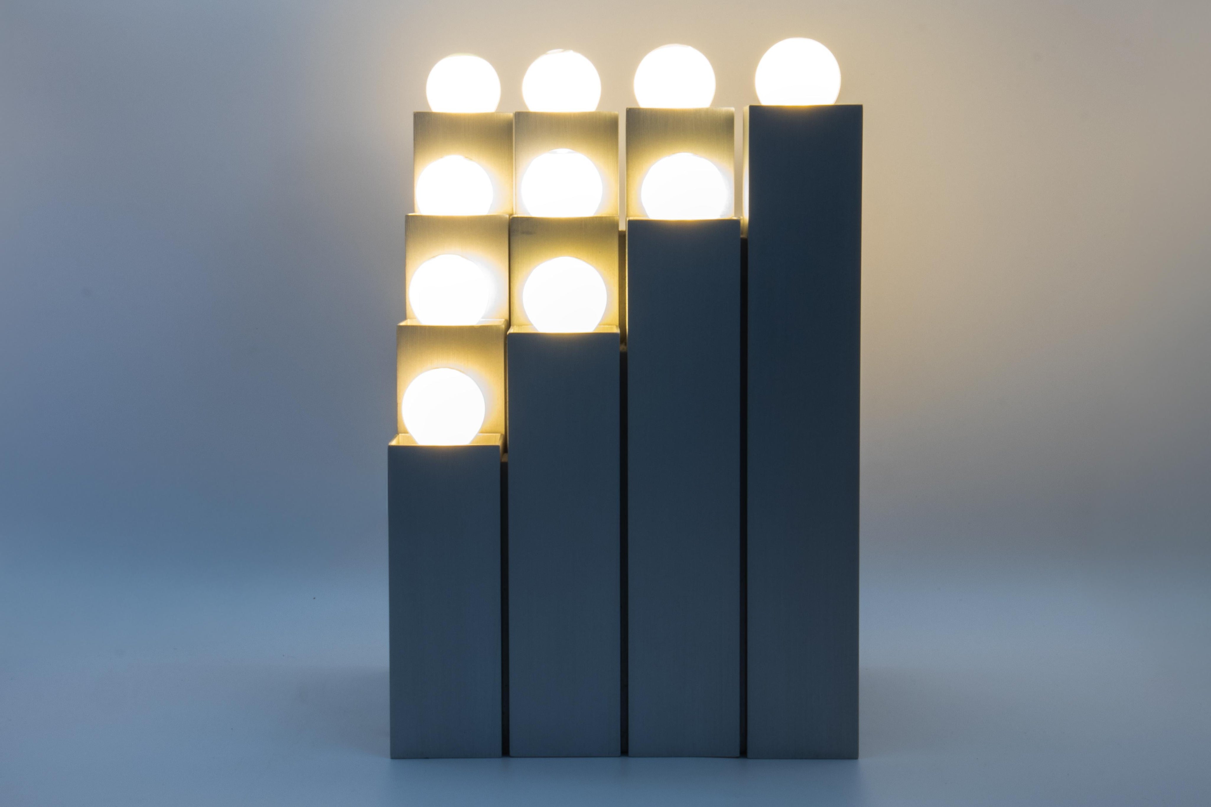 Floor_Lamp,_Mangiarotti_Style,_Brushed_Aluminum,_1970s,_Italy