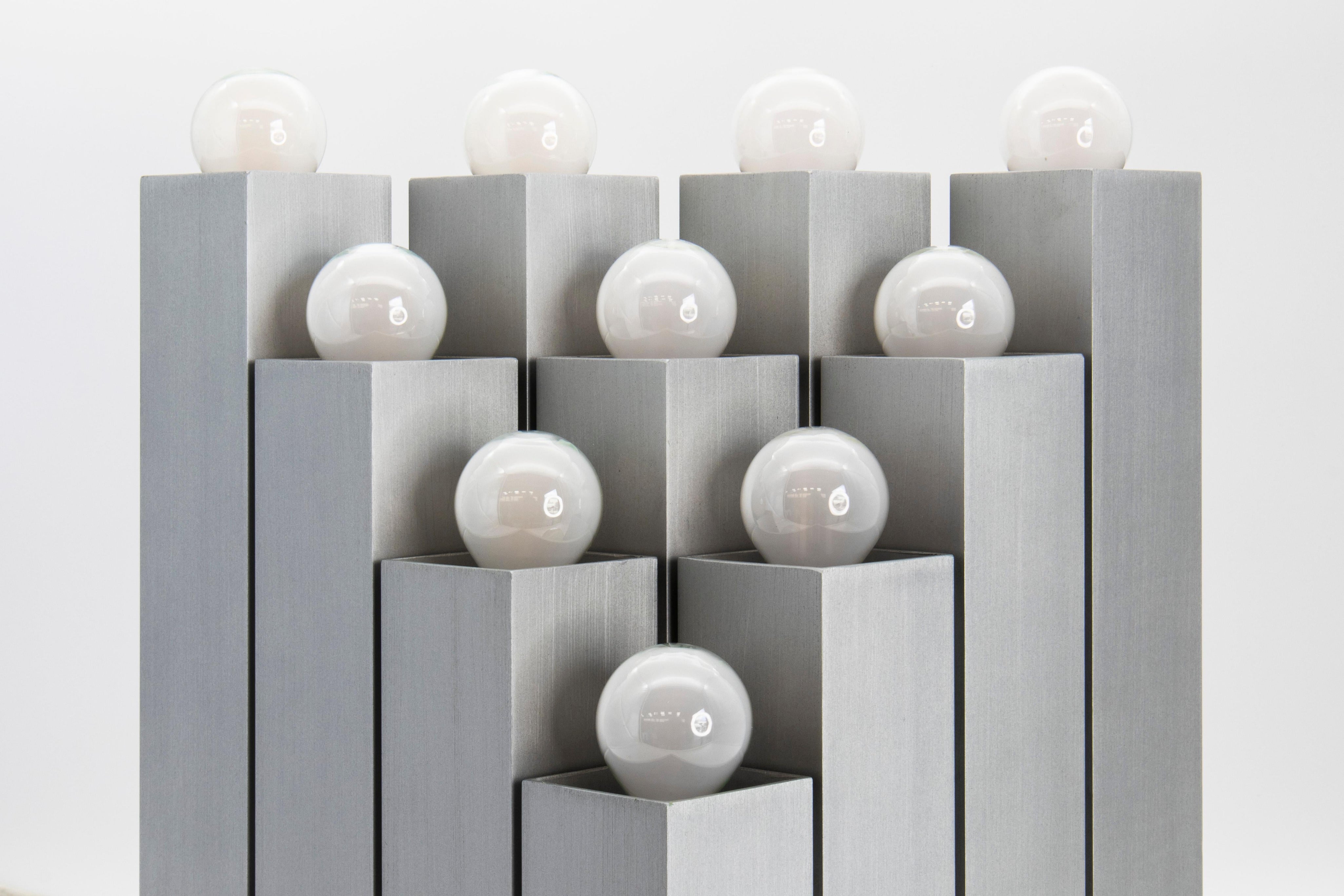 Floor_Lamp,_Mangiarotti_Style,_Brushed_Aluminum,_1970s,_Italy
