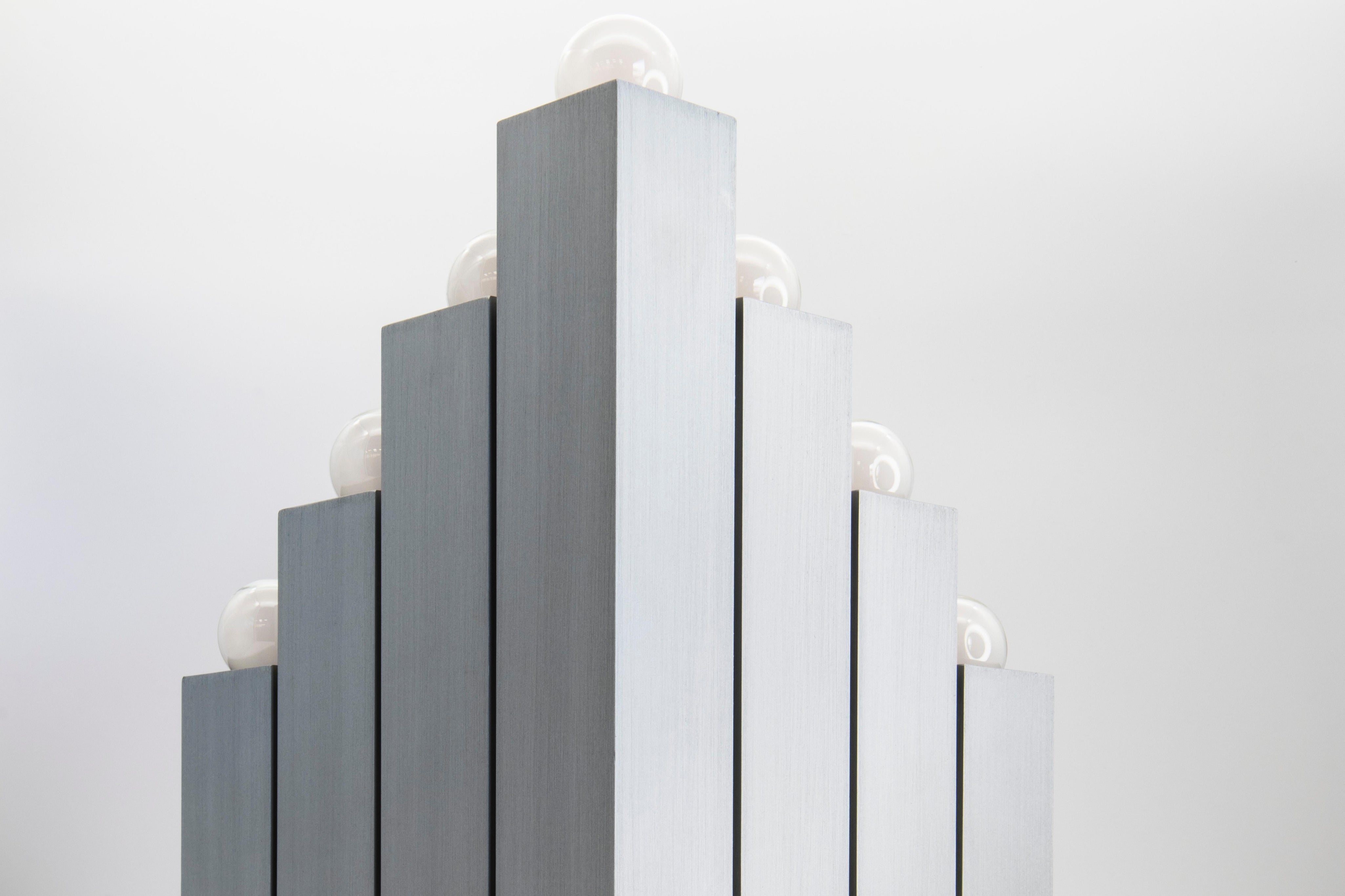 Floor_Lamp,_Mangiarotti_Style,_Brushed_Aluminum,_1970s,_Italy