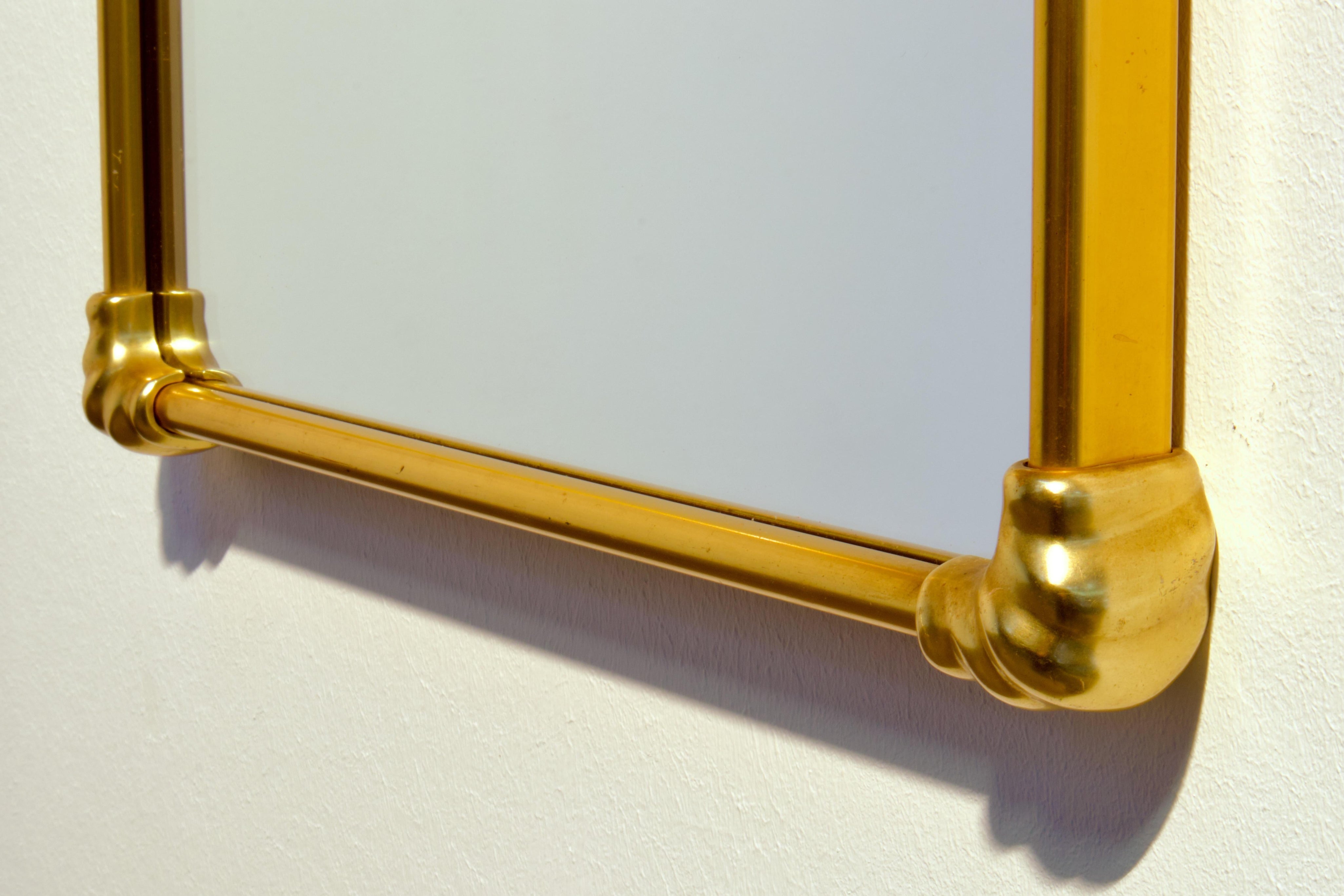 Rectangular_Brass_Wall_Mirror_in_the_Style_of_Gio_Ponti,_Mid_Century_Modern,_1950s,_Italy