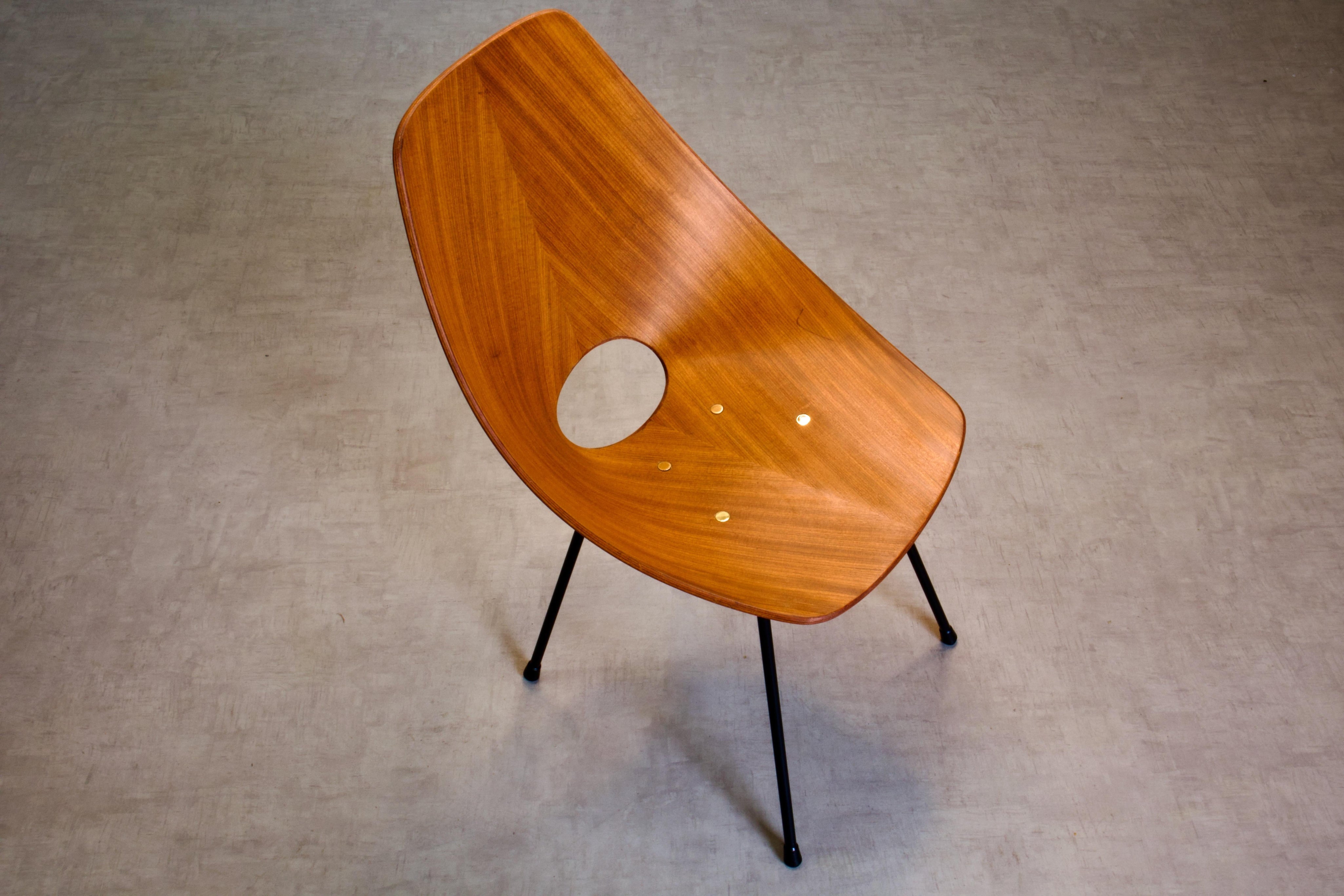 Medea_Side_Chair,_Vittorio_Nobili,_Dark_Exotic_Hardwood,_1955,_Italy