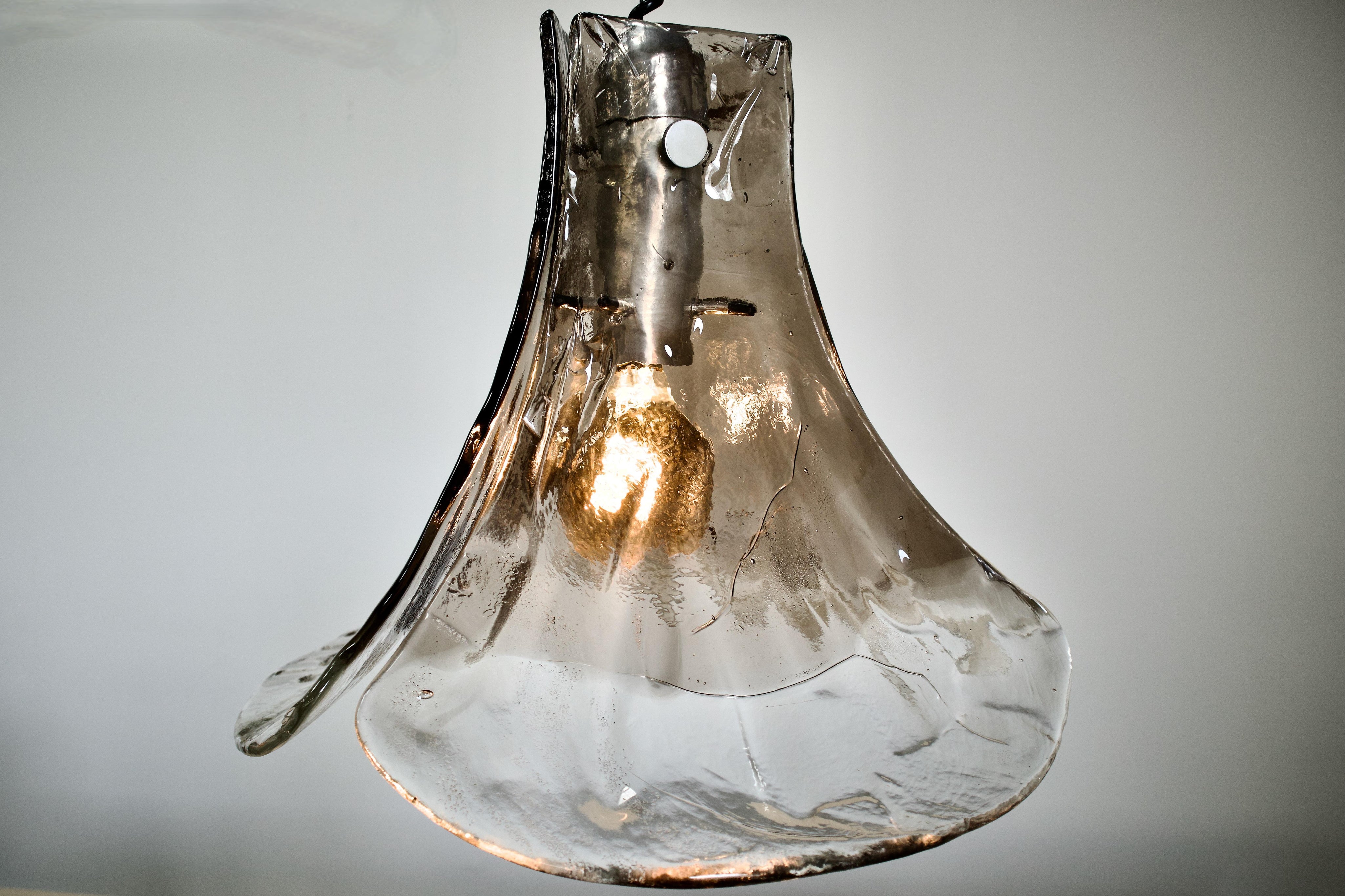 PROMO_Tulip_Pendant_Lamp,_Carlo_Nason_For_Mazzega,_Murano_Glass,_1970s,_Italy