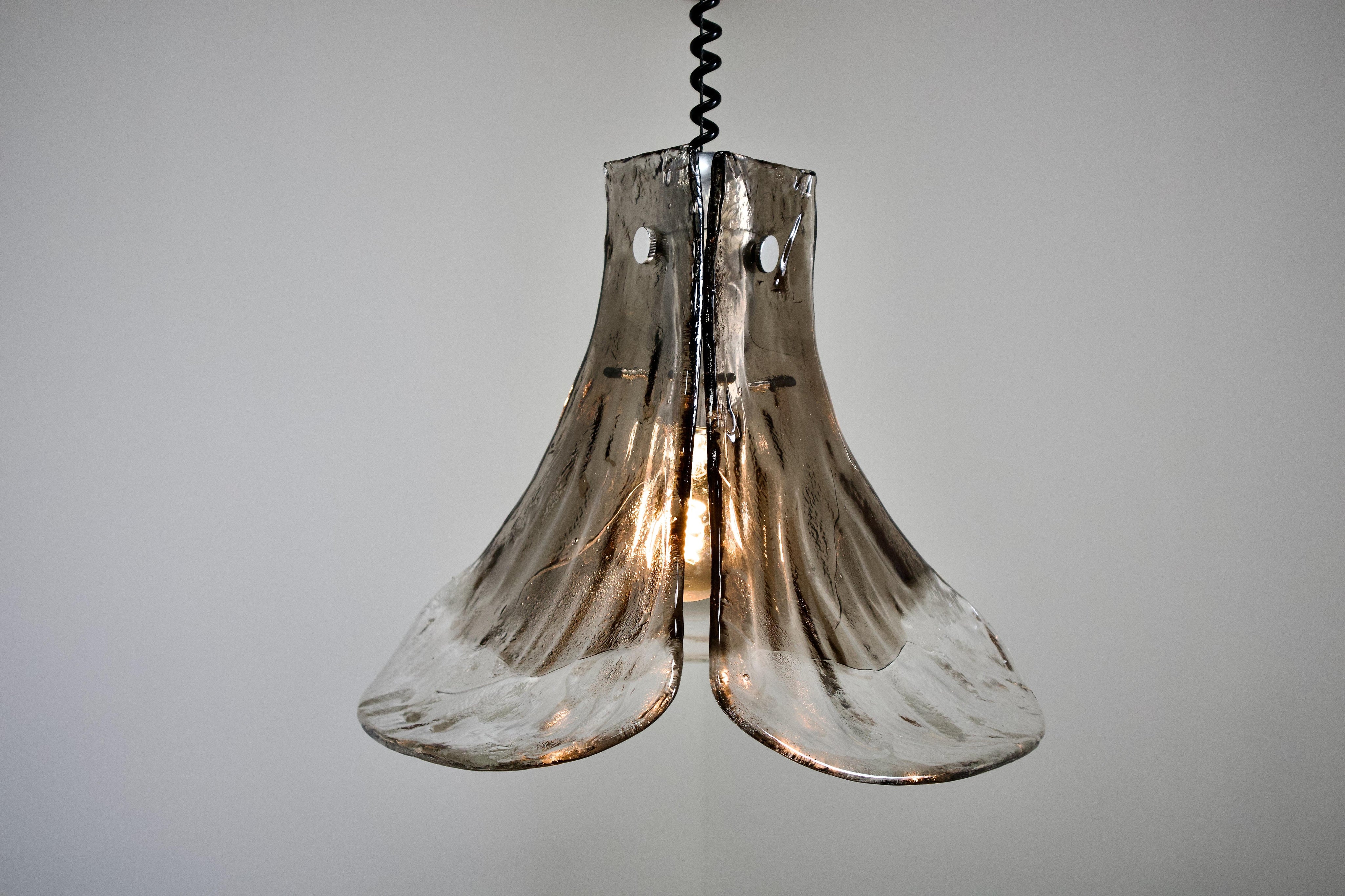 PROMO_Tulip_Pendant_Lamp,_Carlo_Nason_For_Mazzega,_Murano_Glass,_1970s,_Italy