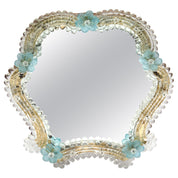 Wall_Mirror,_Murano_Glass_Frame_With_Floral_Ornaments,_1950s,_Italy