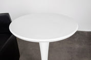 Set_of_2_Outdoor_Tulip_Bar_Table_by_Philippe_Starck_for_Driade,_White_Round_Table