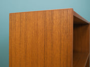 1970s_Danish_Teak_Bookcase_with_Black_Wooden_Legs,_Scandinavian,_Open_Shelving