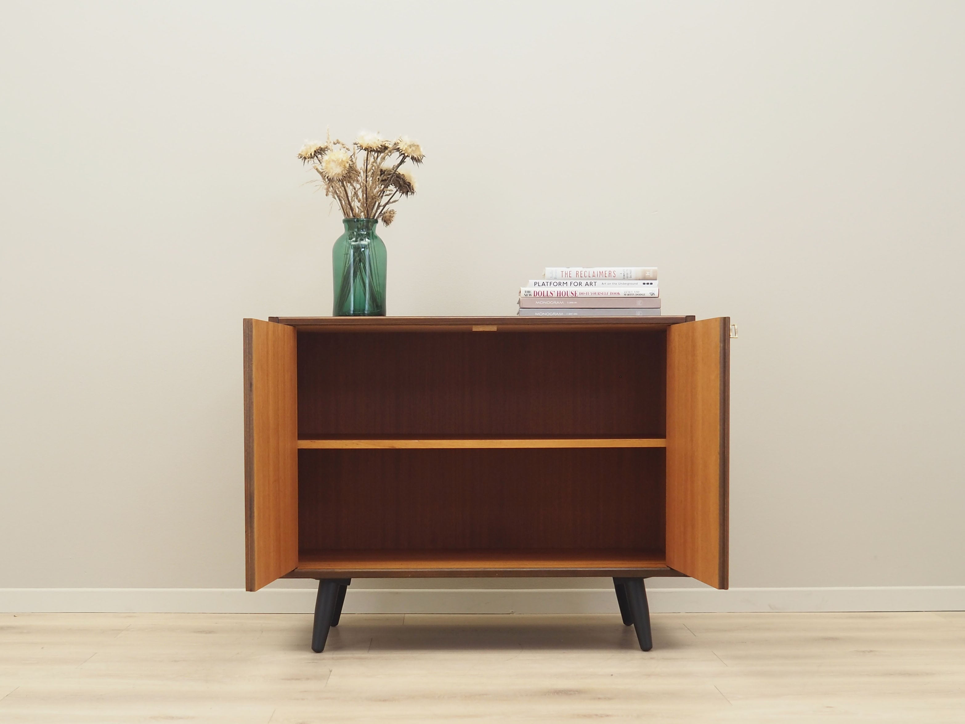 1970s_Danish_Teak_Cabinet_with_Lockable_Door,_Adjustable_Shelf