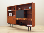 1970s_Danish_Teak_Bookcase_with_Sliding-Door_Cabinet,_Three_Drawers_and_Bar_Compartment