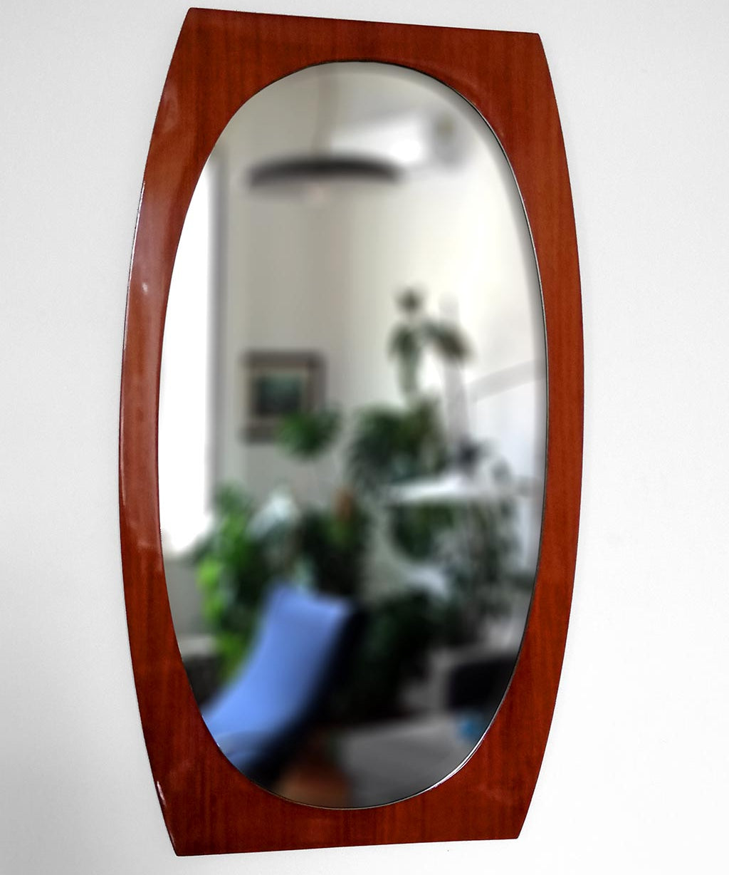 Mid-Century_Italian_Teak_Mirror,_1960s