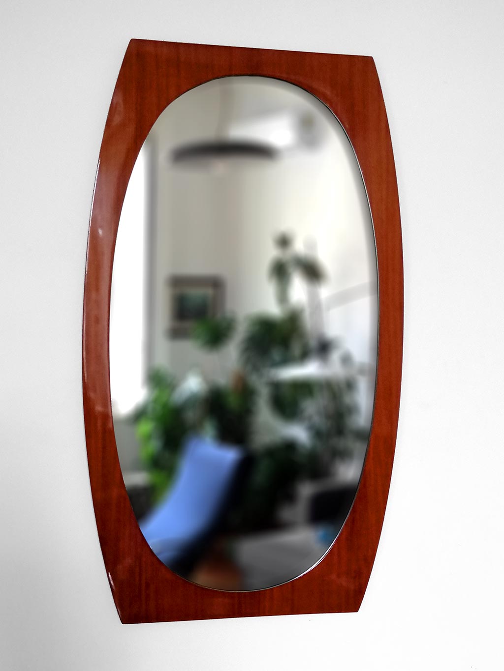 Mid-Century_Italian_Teak_Mirror,_1960s