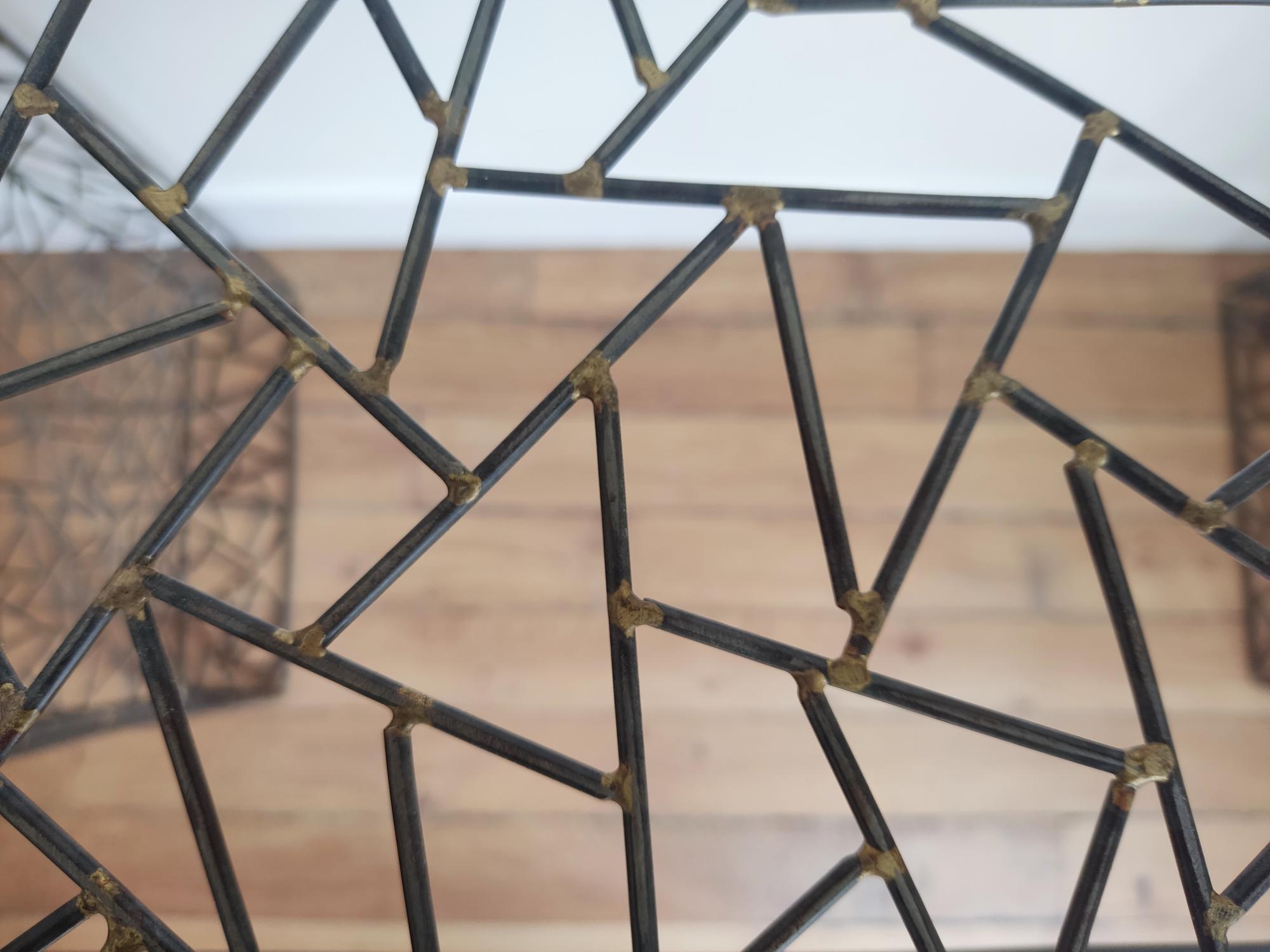 Console_Table_Inspired_by_Etorre_Stossas_in_Welded_Metal