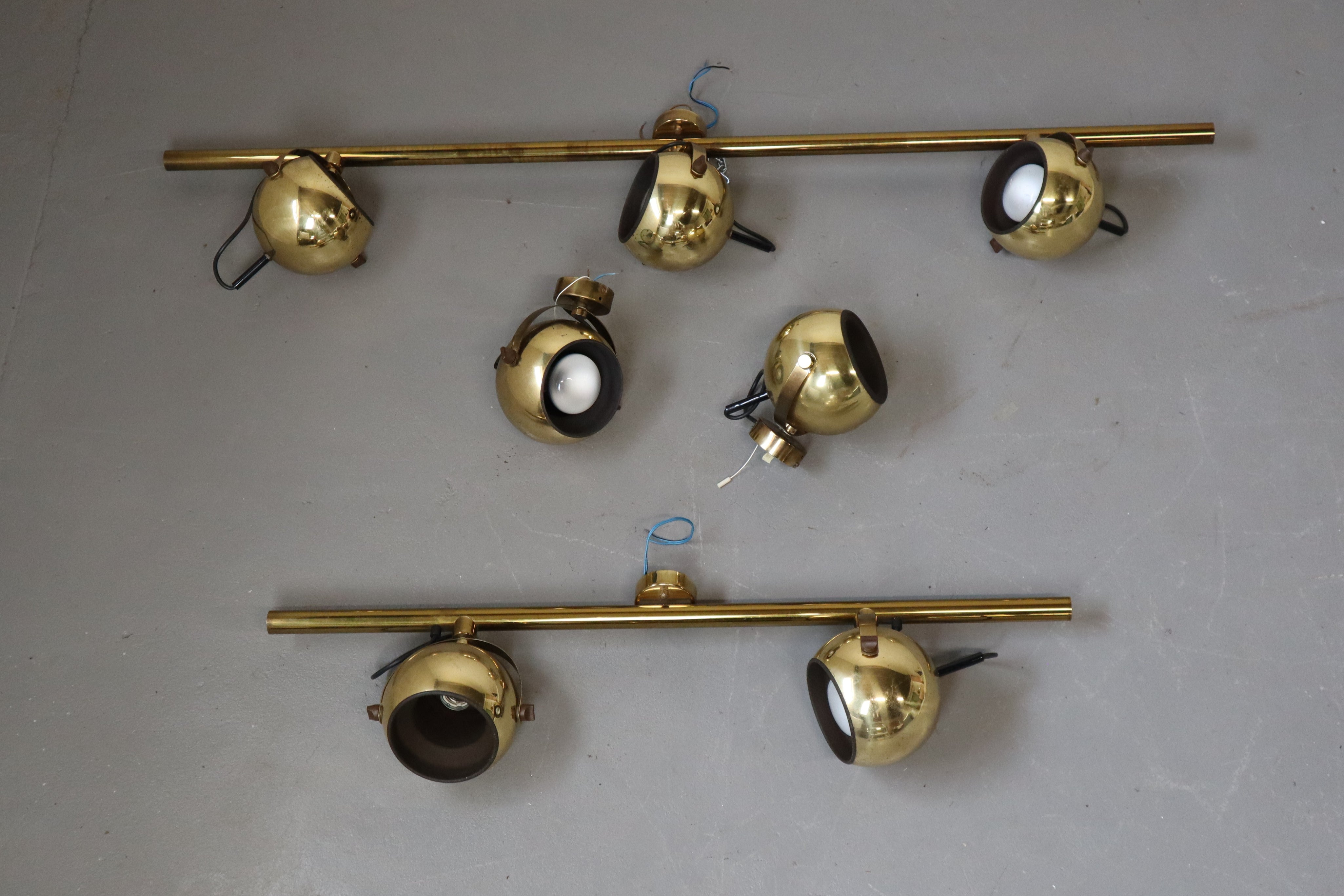 Set_of_vintage_brass_ceiling_and_wall_lamps_by_Sische_leuchten,_Germany_1960's.
