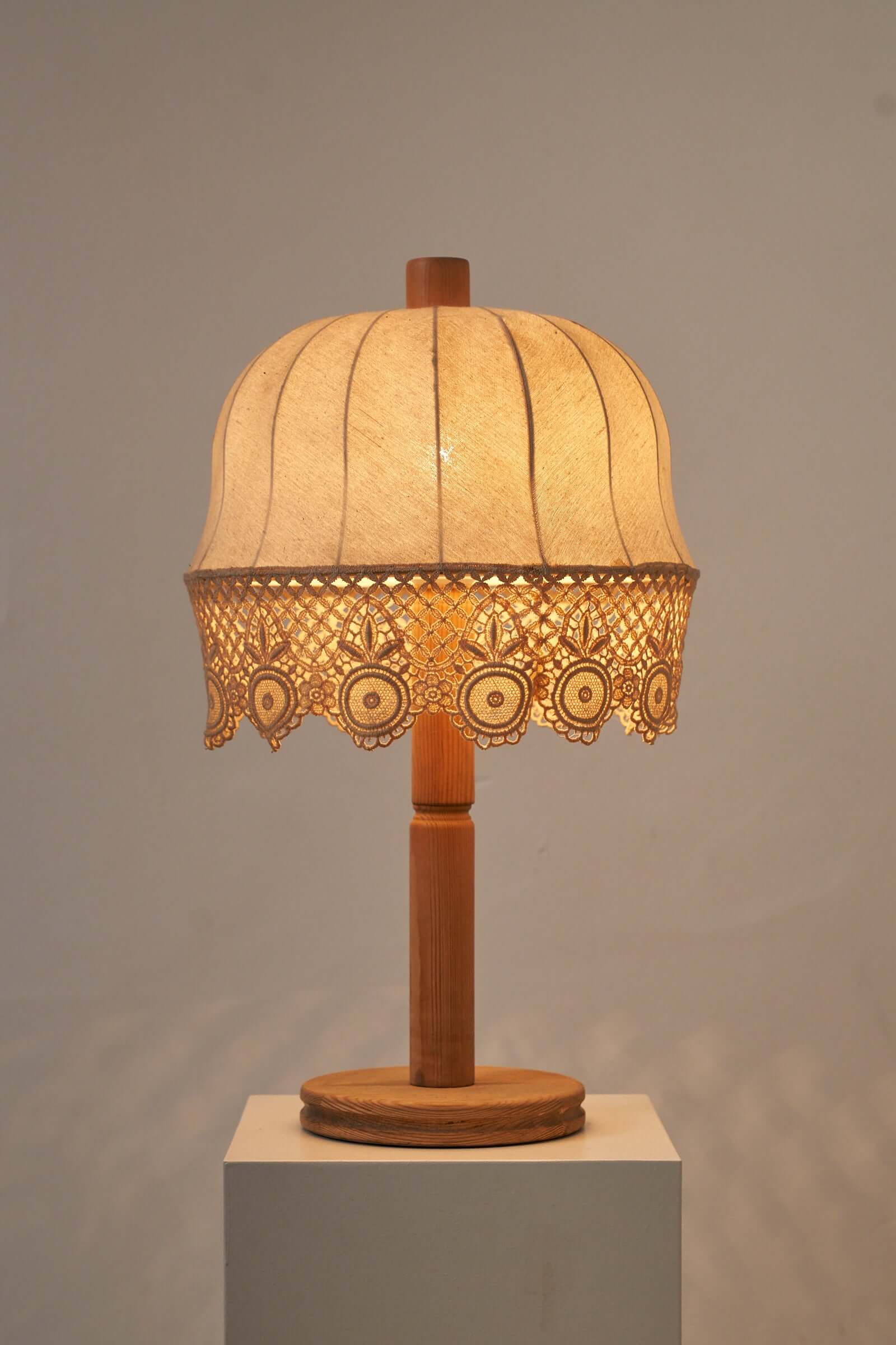 Lace_Table_Lamp,_Aneta,_Wood_and_Textile,_1970s,_Sweden