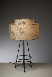 Pollock_Table_Lamp,_Archaic_Smile_Inc,_Wireframe_Metal,_1990s,_USA