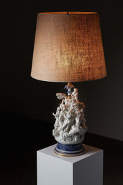 Sculpted_Table_Lamp,_Mangani,_Porcelain,_20th_Century,_Italy