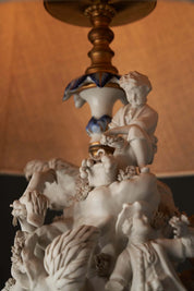 Sculpted_Table_Lamp,_Mangani,_Porcelain,_20th_Century,_Italy