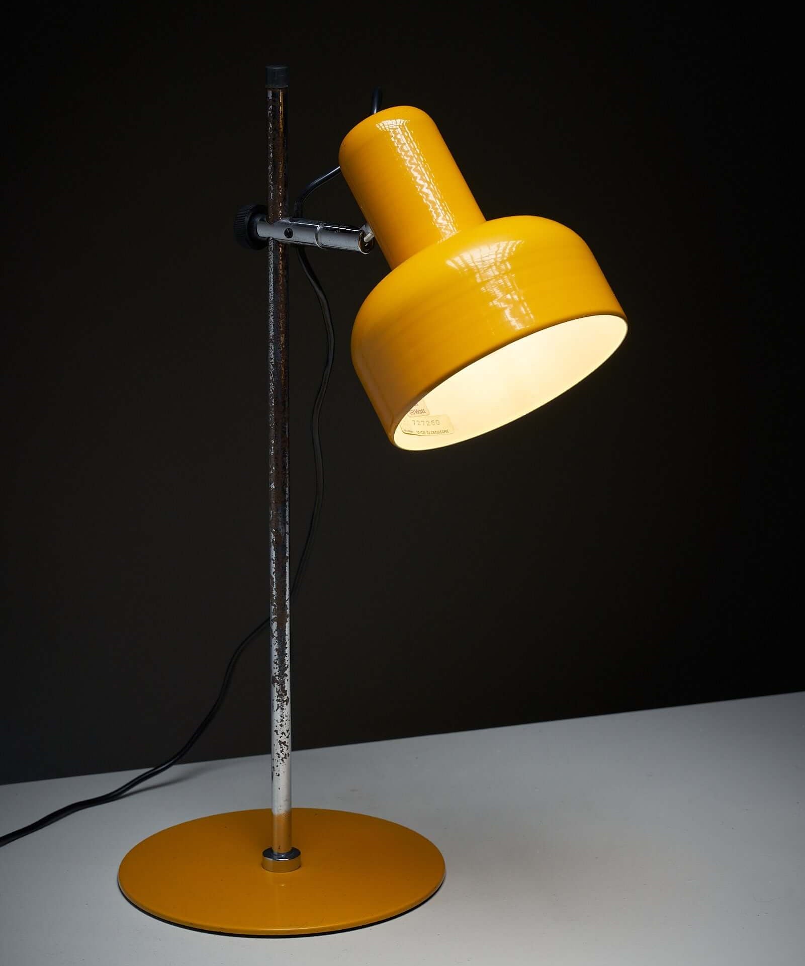 'Peanut_2'_Table_Lamp,_Fog_&_Mørup,_Metal_and_Chrome,_1960,_Denmark