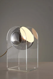 Sarfatti_Style_Table_Lamp,_Chrome_&_Plexiglass,_1980s