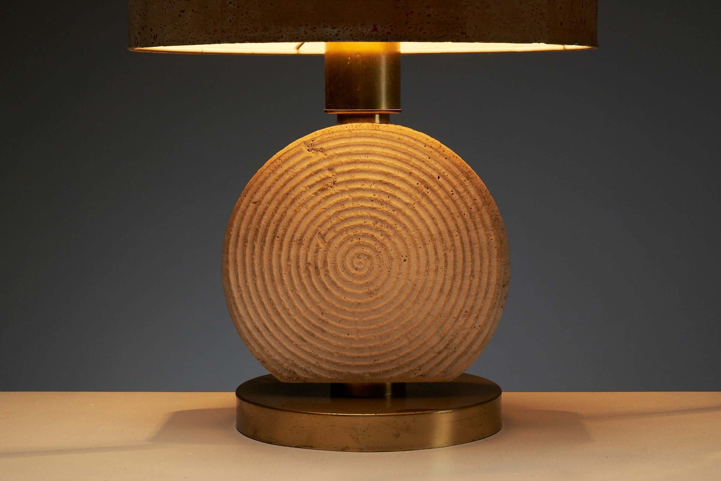 Naturel_Table_Lamp,_Scarnicci,_Travertine_&_Cork,_1980,_Italy