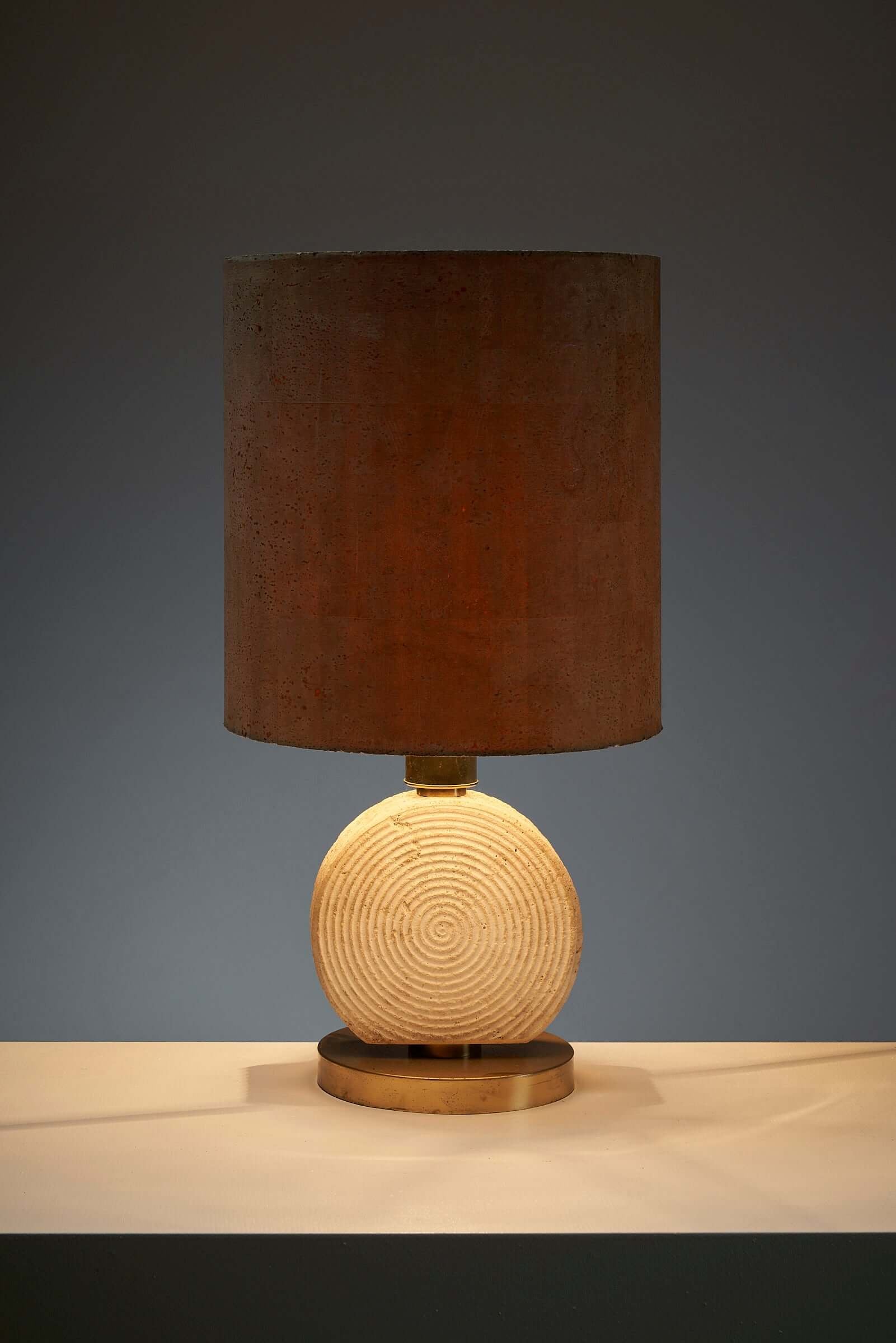 Naturel_Table_Lamp,_Scarnicci,_Travertine_&_Cork,_1980,_Italy
