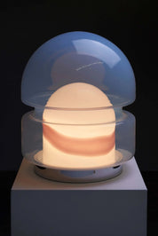 BEBA_Table_Lamp,_Ernesto_Radaelli_for_Lamperti,_Glass,_1970s,_Italy