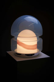 BEBA_Table_Lamp,_Ernesto_Radaelli_for_Lamperti,_Glass,_1970s,_Italy