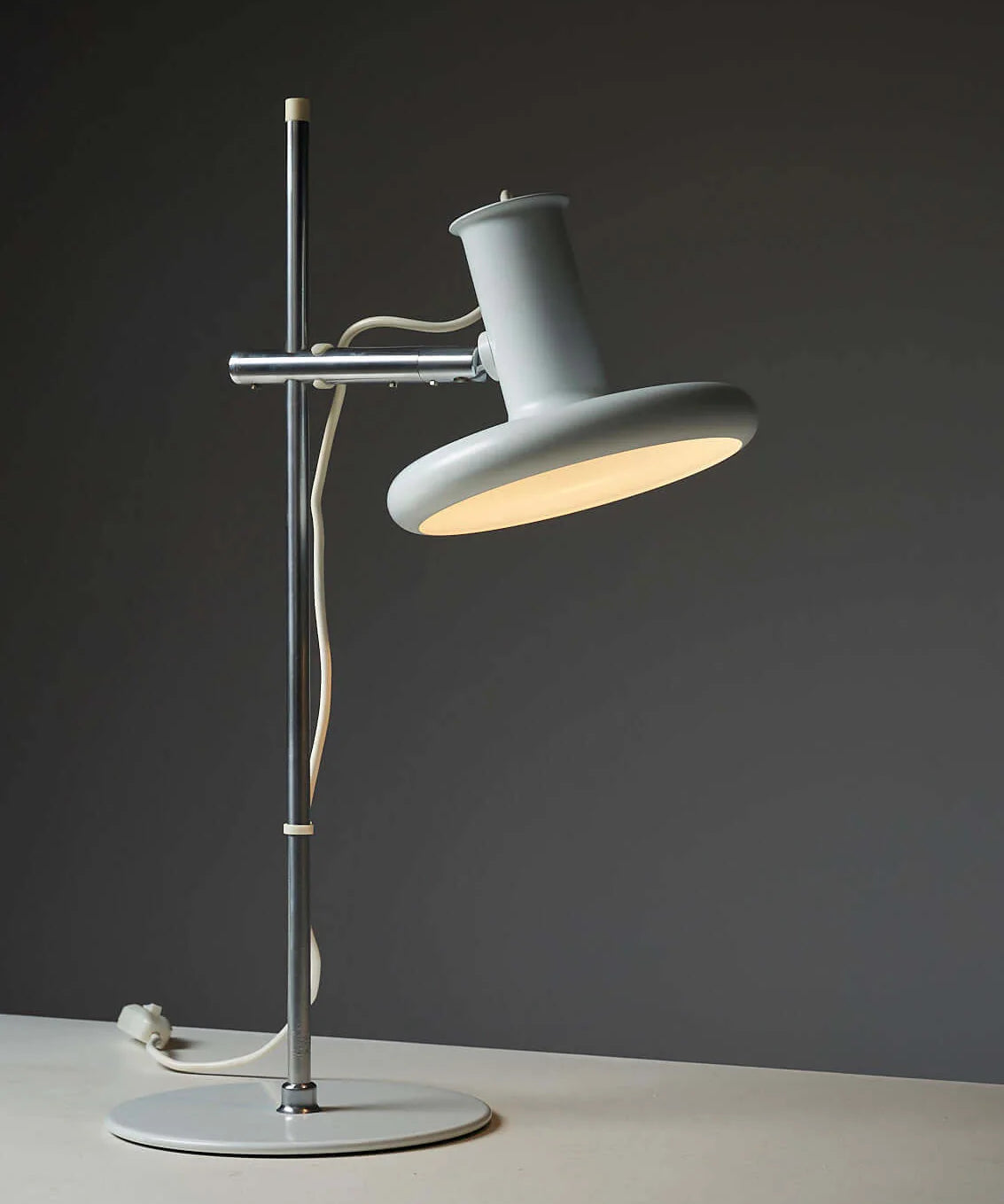 Optima_2_Table_Lamp,_Hans_Due_for_Fog&Mørup,_Metal,_1960s,_Denmark