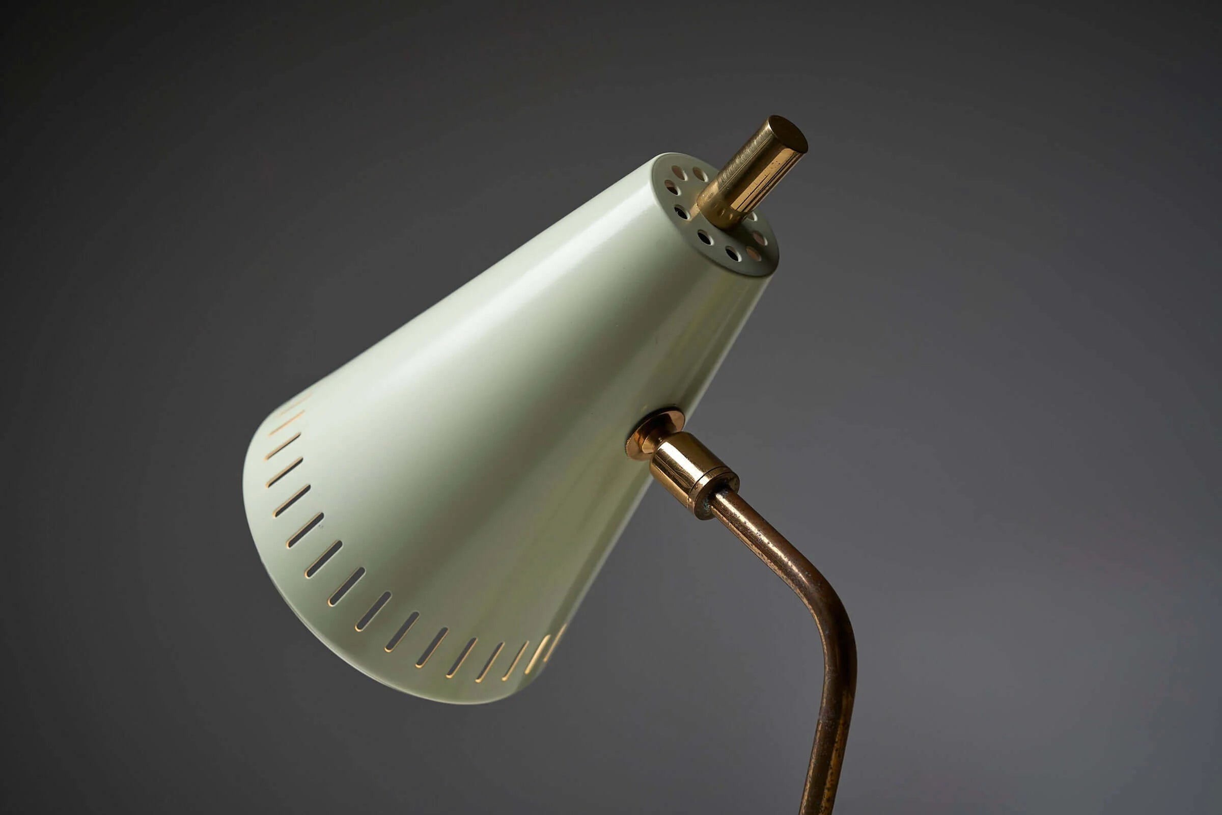 Adjustable_Table_Lamp,_Patinated_Brass_&_Green_Metal,_1950s