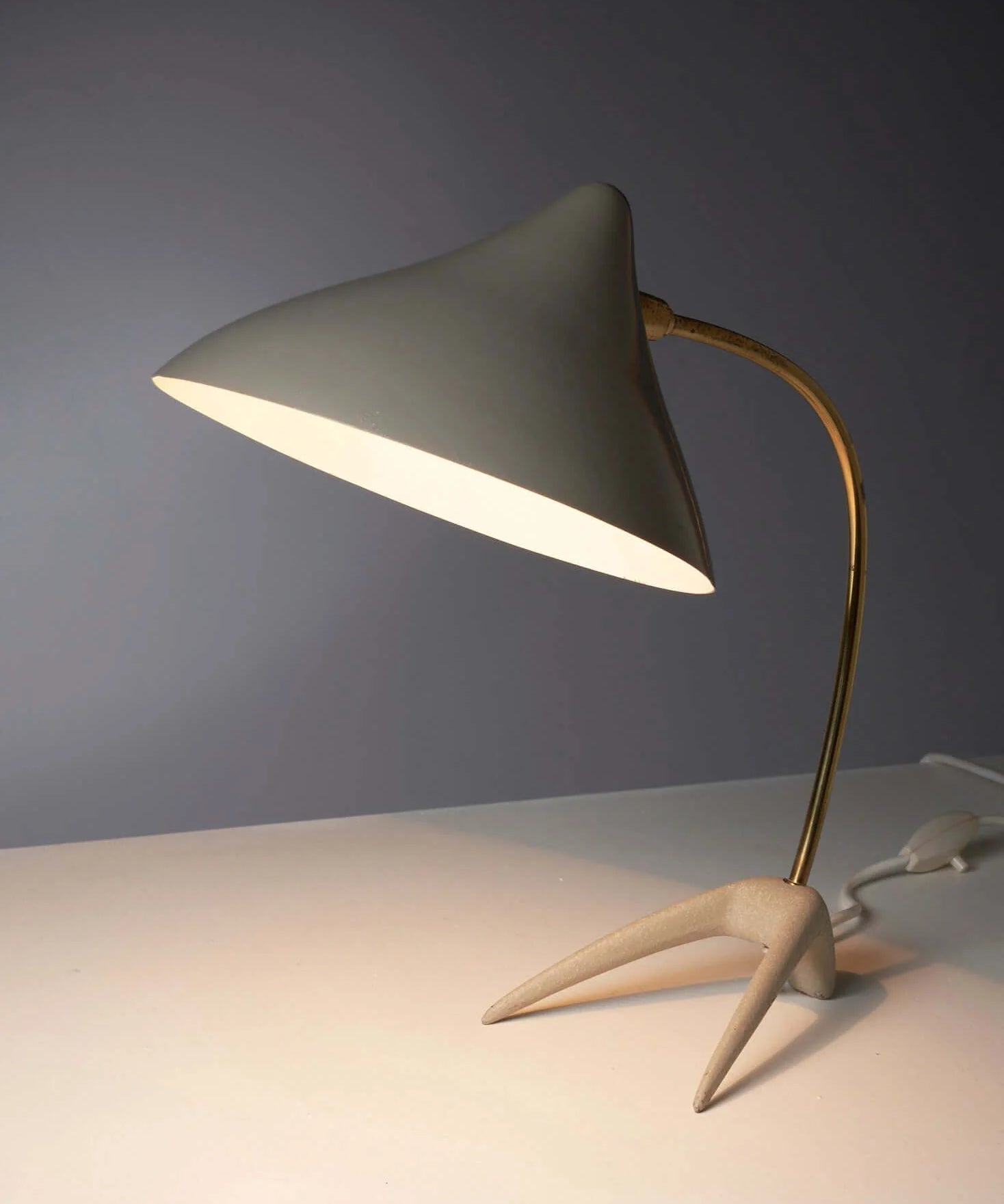 'Crowfoot'_Table_Lamp,_Cosack,_Chromed_Metal,_1960s,_Germany