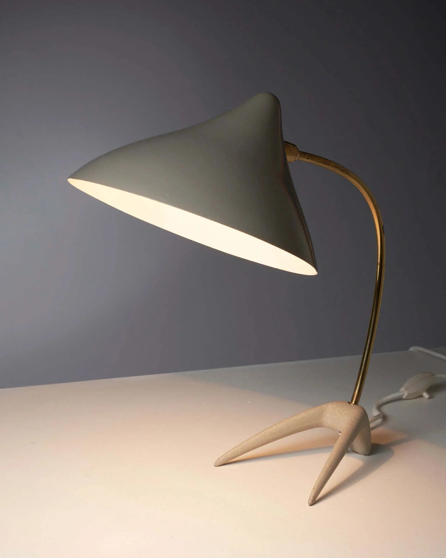 'Crowfoot'_Table_Lamp,_Cosack,_Chromed_Metal,_1960s,_Germany