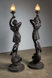 Set_of_2_Torchere_Figures_Floor_Lamps,_Bronze,_Early_20th_Century,_Italy