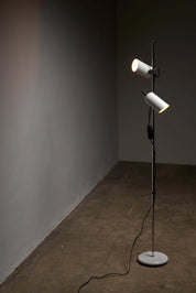 Duo_Spot_Floor_Lamp,_Chrome_&_White_Metal
