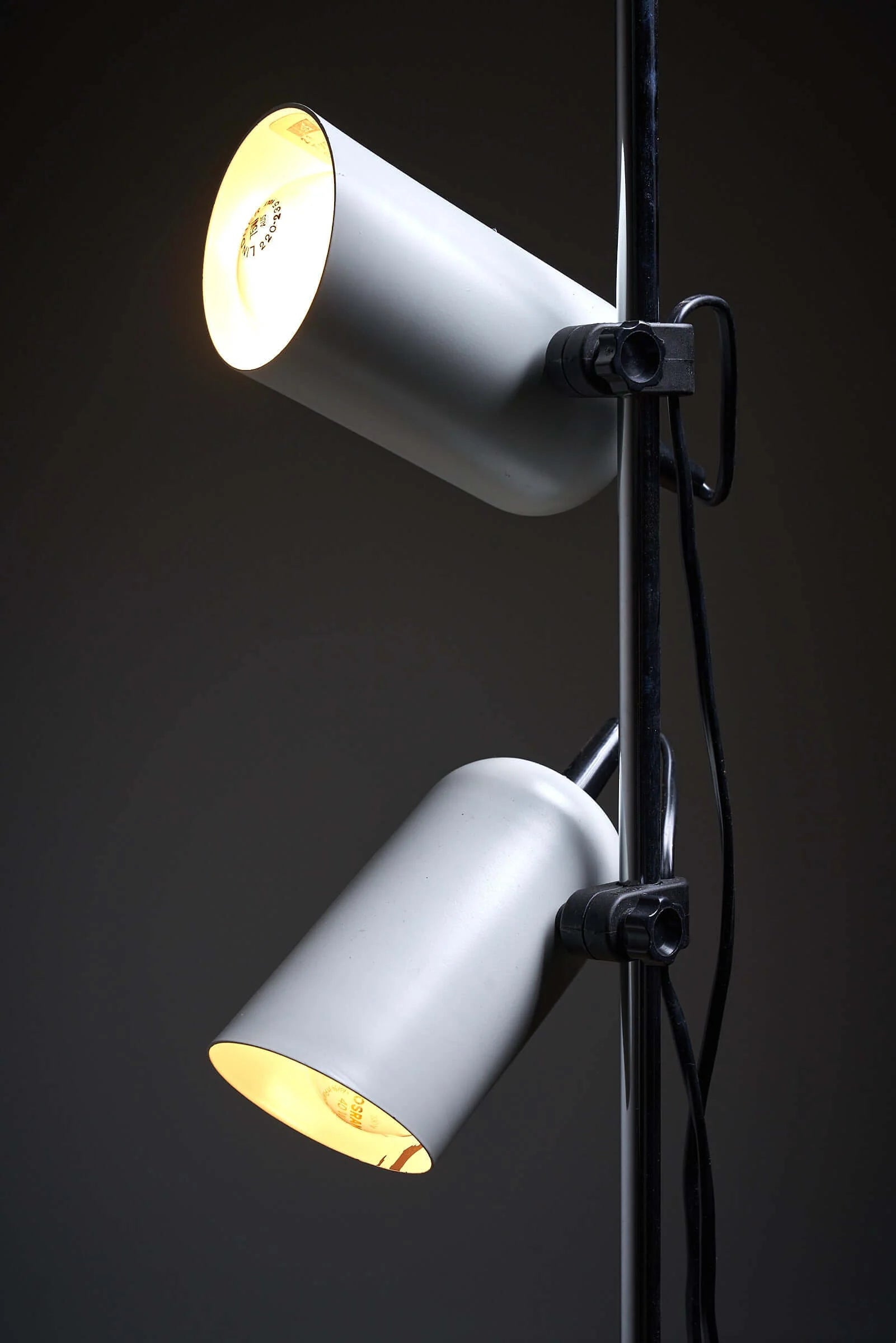 Duo_Spot_Floor_Lamp,_Chrome_&_White_Metal