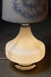 Dandelion_Pattern_Floor_Lamp,_Glass_&_Chrome,_1980s,_Belgian_Design
