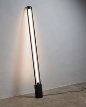 “UNO”_Floor_Lamp,_by_Zerbetto,_Black_Metal,_1980s,_Italy